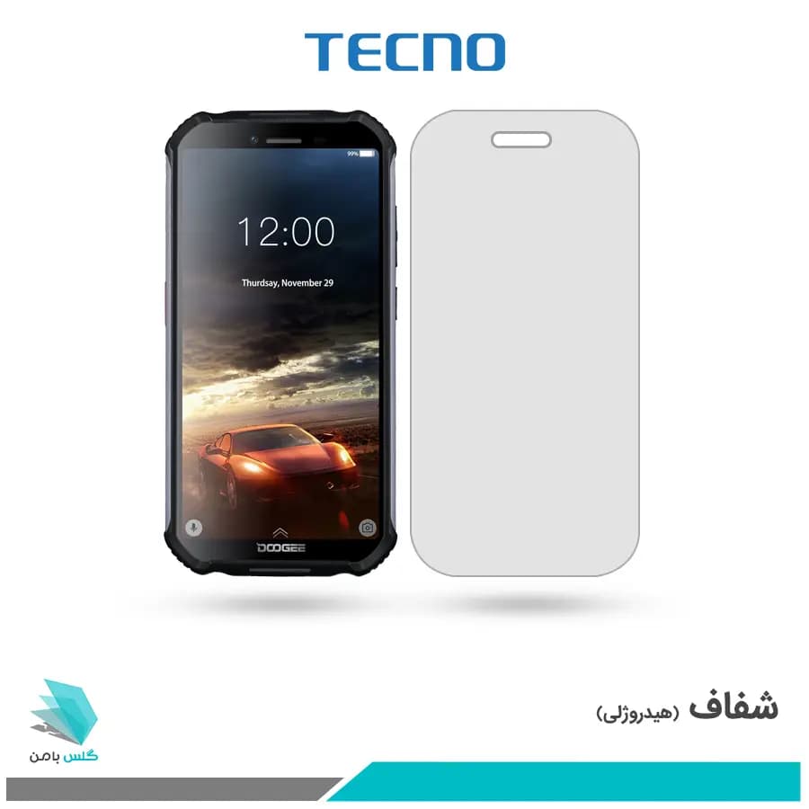 گلس دوجی S40 شفاف برند تکنو