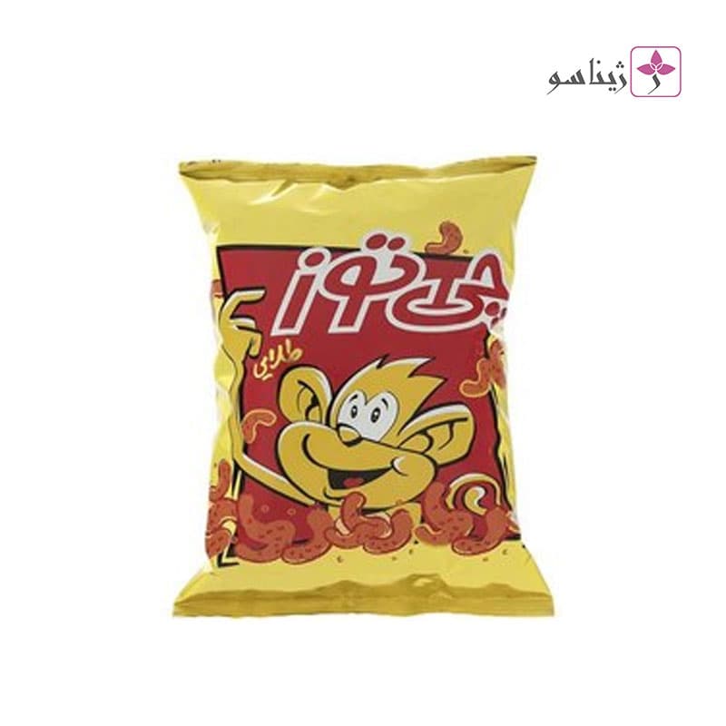 اسنک (پفک) پنیری طلایی چی توز 190 گرم — تصویر ۳