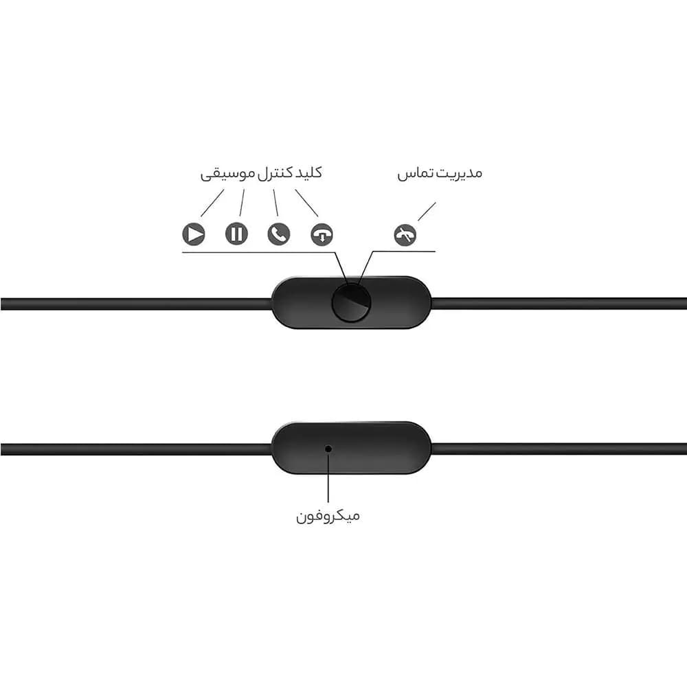هنذفری one more piston fit سیم دار — تصویر ۳