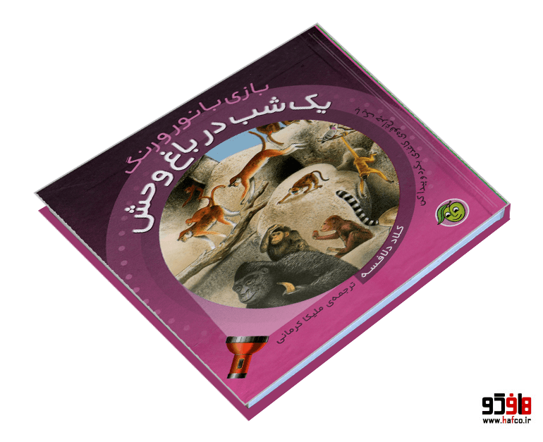 کتاب بازی با نور و رنگ یک شب در باغ وحش نشر پیام مشرق — تصویر ۳