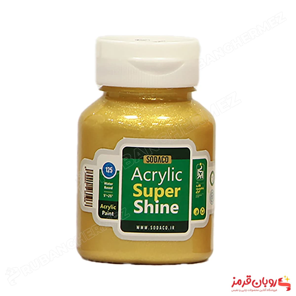 رنگ اکریلیک سوپرشاین طلایی سوداکو – 125 میل
