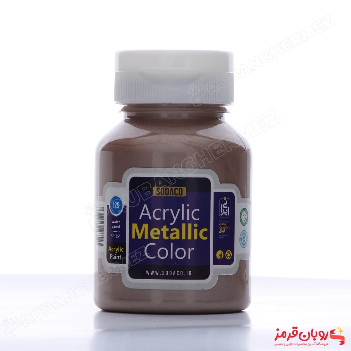 رنگ اکریلیک متالیک ارغوانی سوداکو – 125 میل