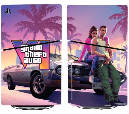اسکین پی اس 5 اسلیم دیجیتال برند گیم‌آور طرح GTA کد A — تصویر ۲