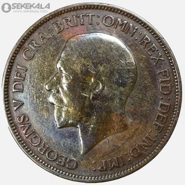 سکه 1 پنی انگلیس 1928 (جرج پنجم)