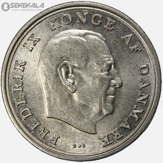 سکه 1 کرون دانمارک 1972 (UNC)