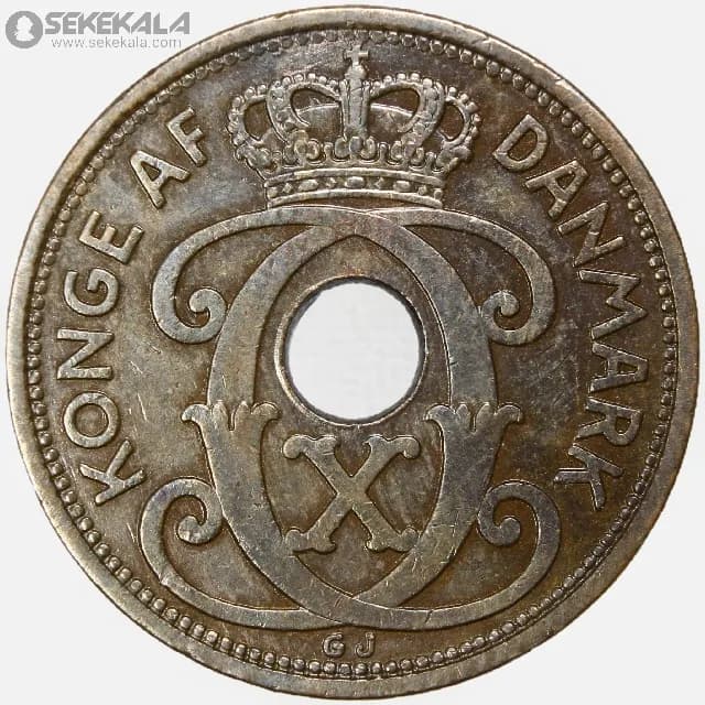 سکه 5 اوره دانمارک 1930