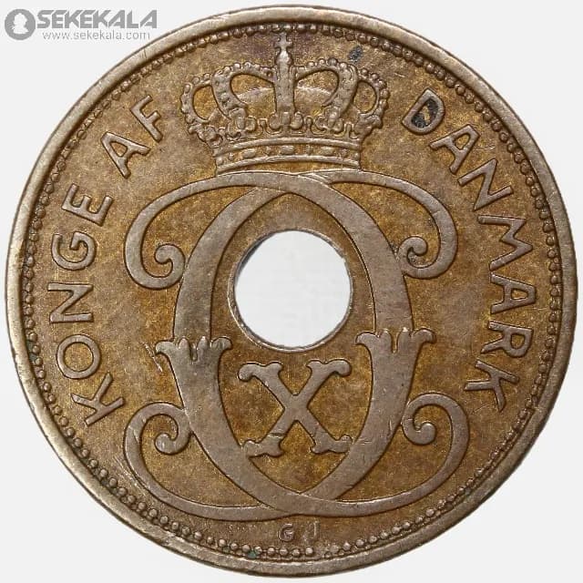 سکه 2 اوره دانمارک 1938