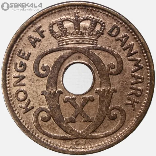 سکه 1 اوره دانمارک 1937