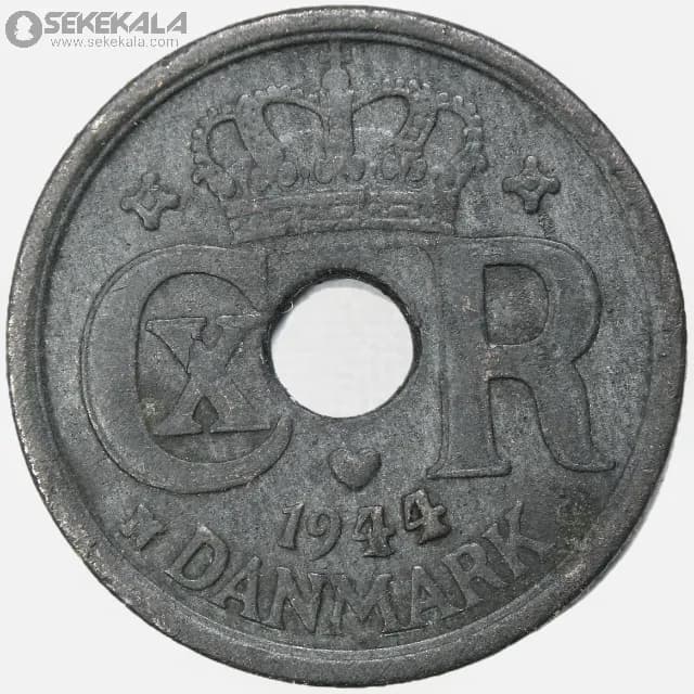 سکه 10 اوره دانمارک 1944