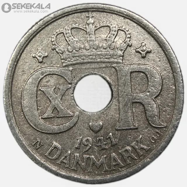 سکه 10 اوره دانمارک 1941