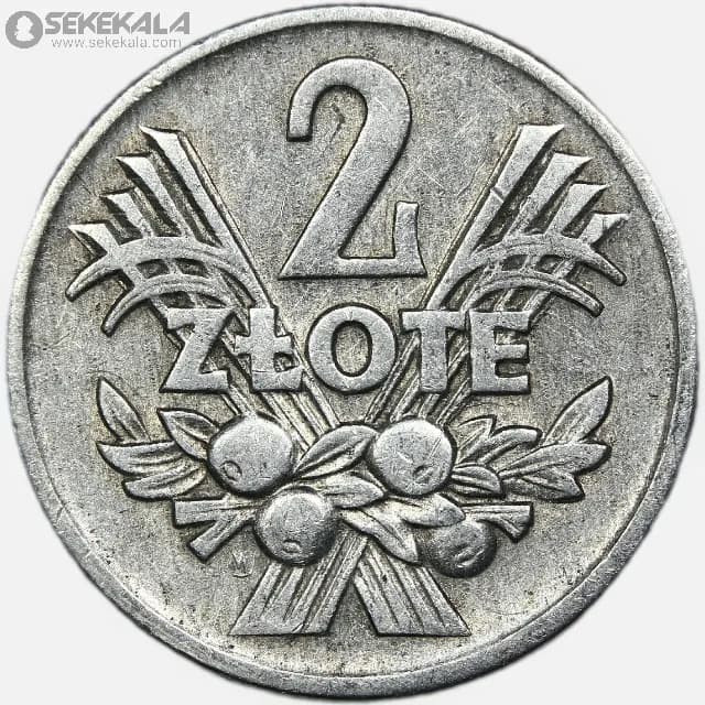 سکه 2 زلوتی یادبودی لهستان 1959