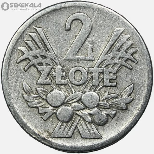 سکه 2 زلوتی یادبودی لهستان 1958
