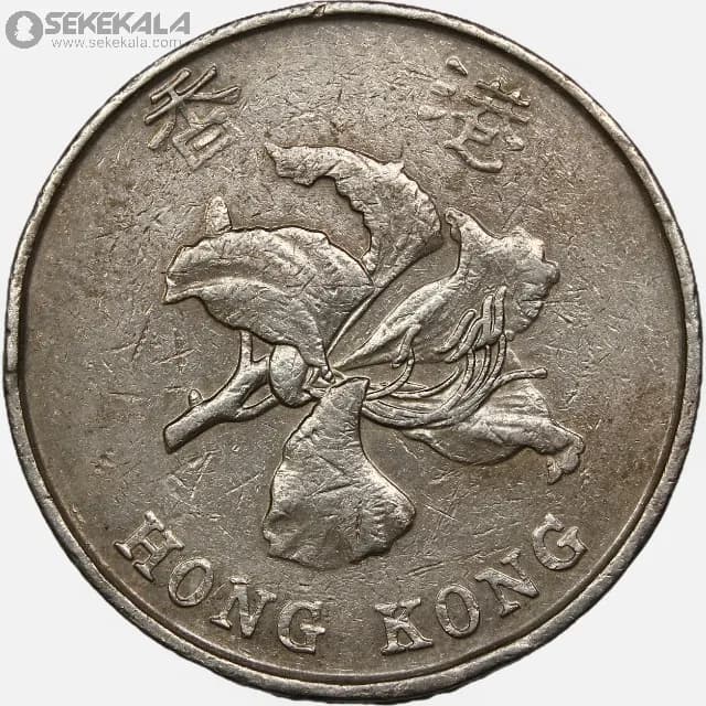 سکه 5 دلار هنگ کنگ 1993 — تصویر ۲