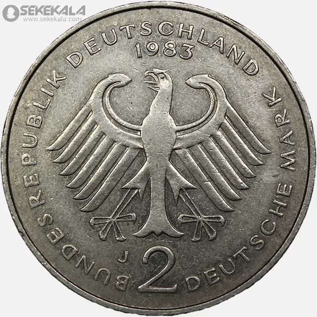 سکه 2 مارک یادبودی آلمان 1983 — تصویر ۲