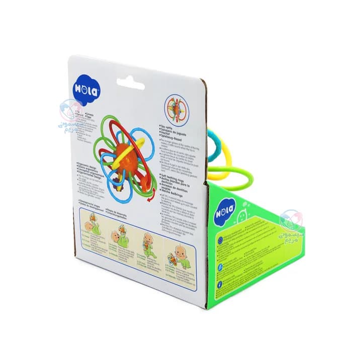 جغجغه دندونی چرخشی هولا تویز (هولی تویز) Hola Toys 1106 — تصویر ۶