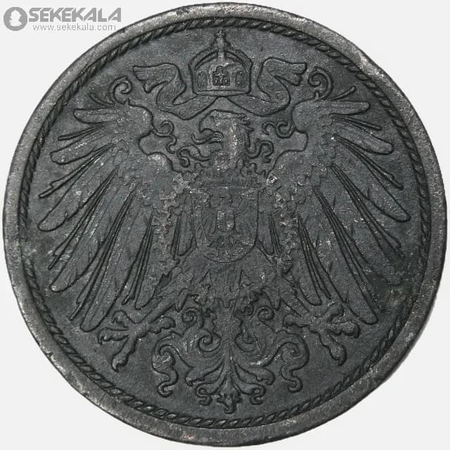 سکه 10 فنیگ امپراتوری آلمان 1918