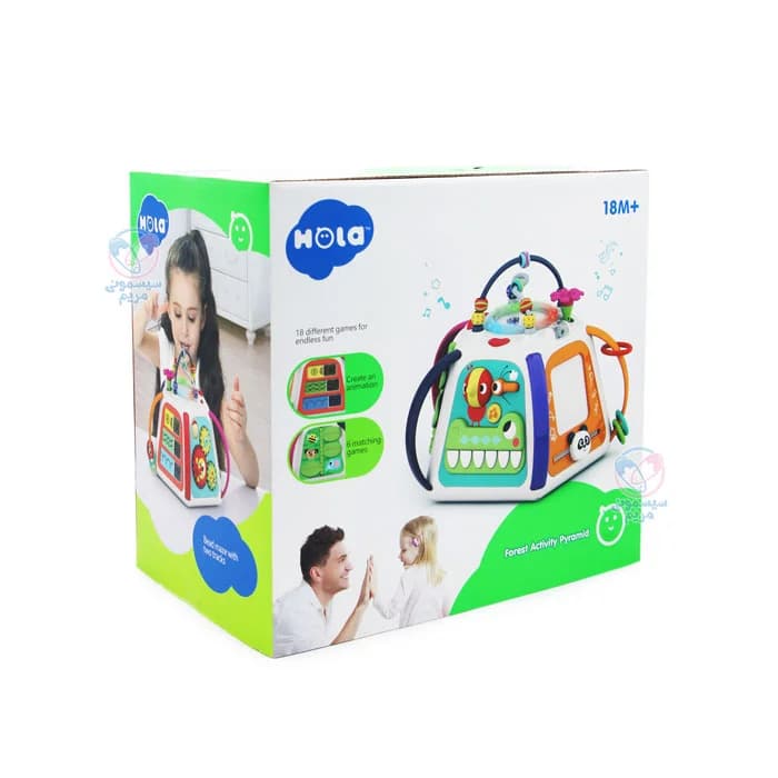 مکعب هوش موزیکال هولا تویز (هولی تویز) Hola Toys 3153 — تصویر ۳