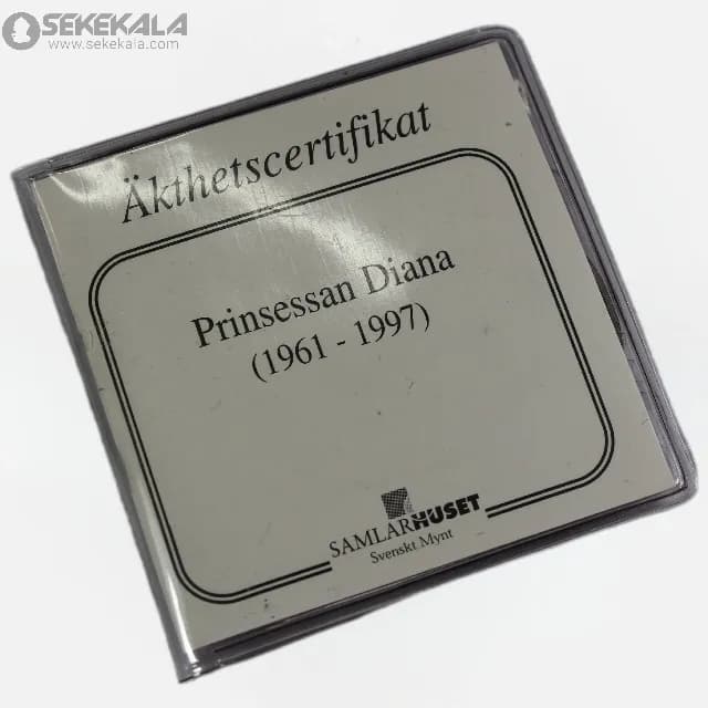 سکه 5 دلار پروف یادبودی لیبریا 1997 (پرنسس دایانا)(UNC) — تصویر ۴