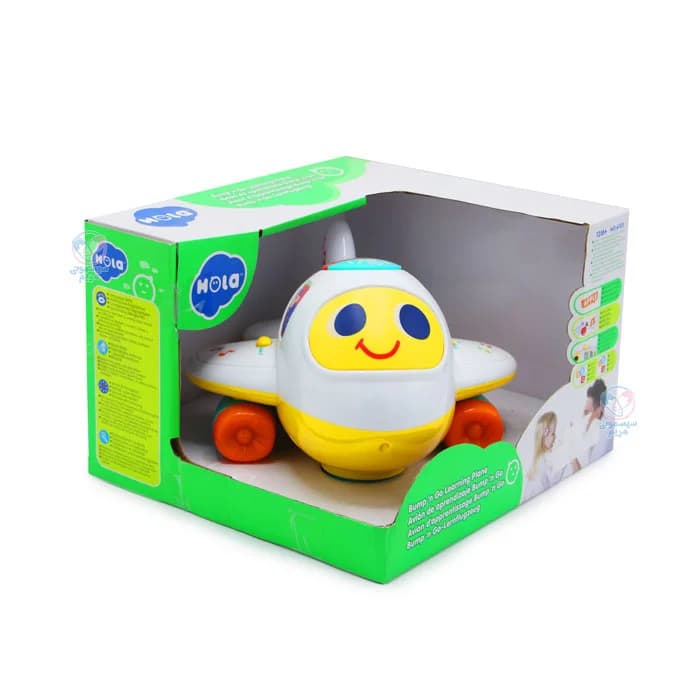 هواپیما موزیکال هولا تویز (هولی تویز) Hola Toys 6103 — تصویر ۳