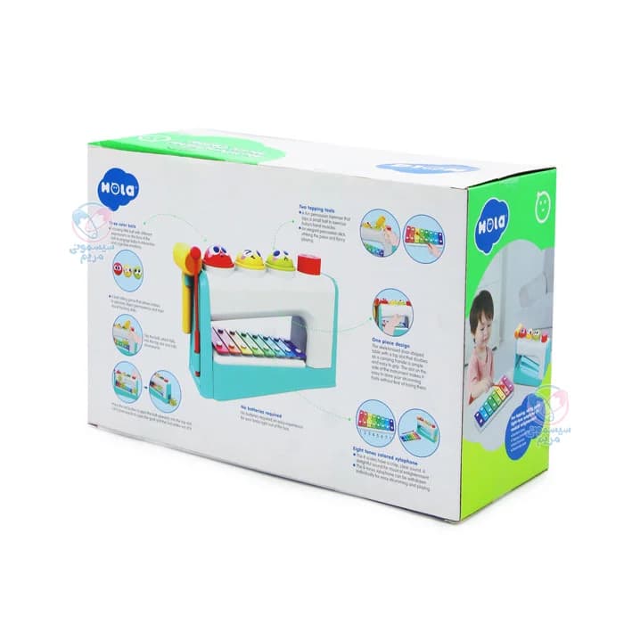 بلز چکشی هولا تویز (هولی تویز) Hola Toys 792700 — تصویر ۴