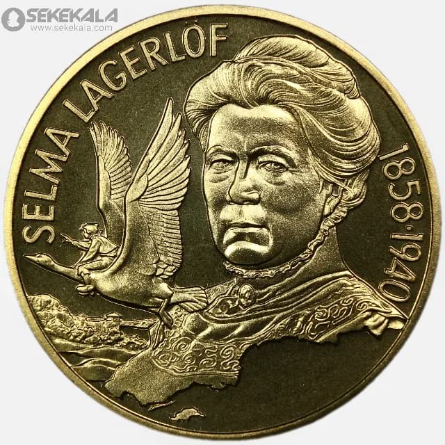 سکه 5 یورو یادبودی سوئد 1996 (UNC)