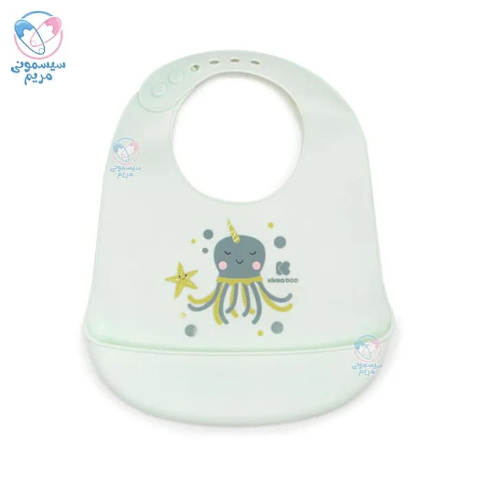 پیشبند سیلیکونی کیکابو Kikkaboo محفظه دار — تصویر ۳