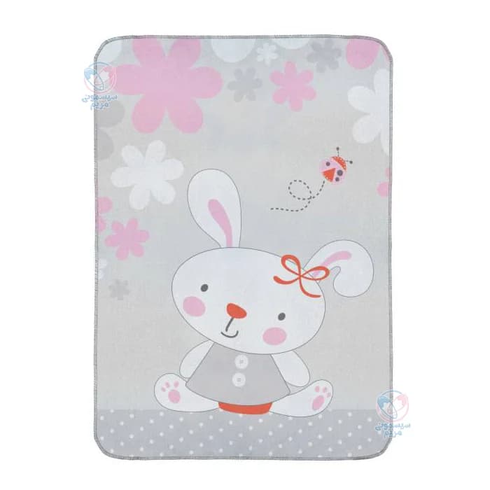 پتو نخی دورپیچ رزبرن Roseborn little bunny