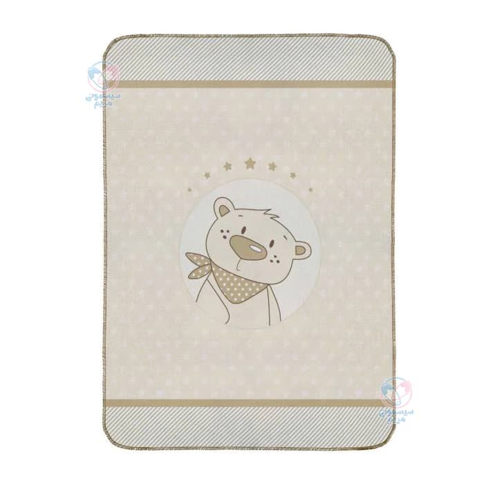 پتو نخی دورپیچ رزبرن Roseborn teddy bear