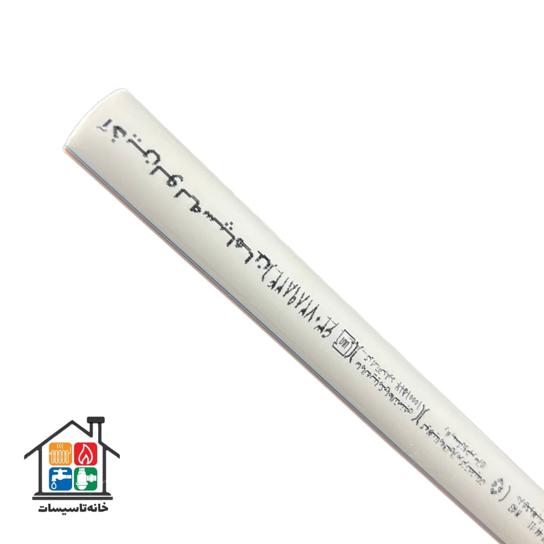 لوله پلیمری آذین تک لایه سایز PP.RCT 50 — تصویر ۳