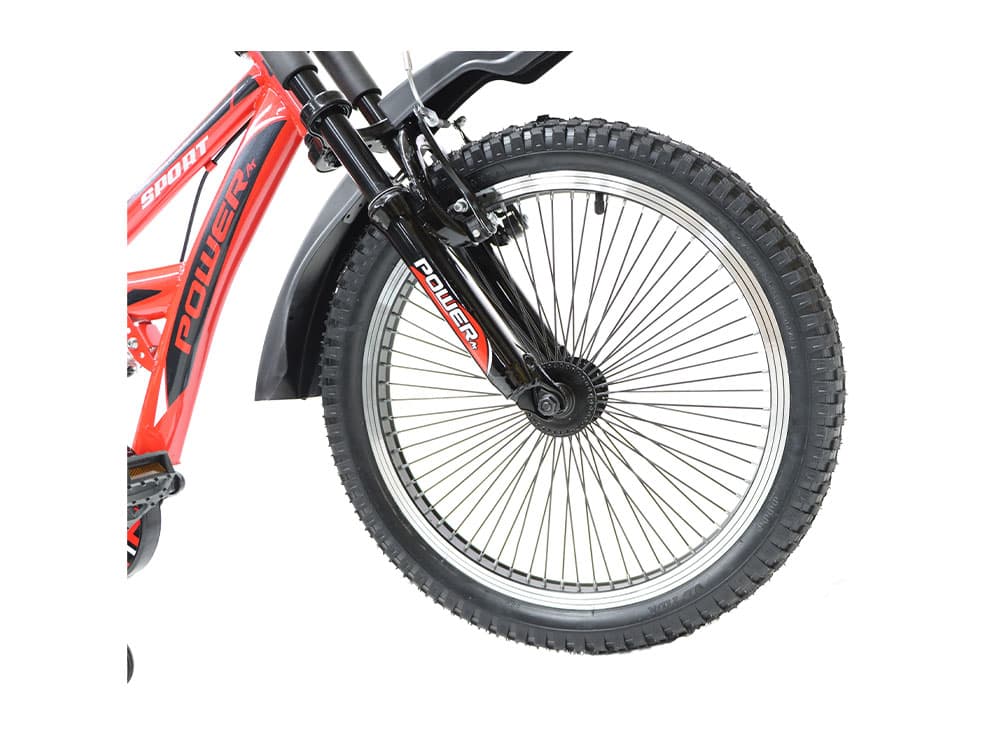 دوچرخه دوکمک پاور سایز 20 مدل POWER SPORT AT 2.0 ویبرک — تصویر ۷