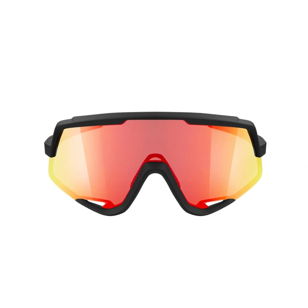 عینک دوچرخه سواری لیمار مدل LIMAR CAOS MATT BLACK RED — تصویر ۴