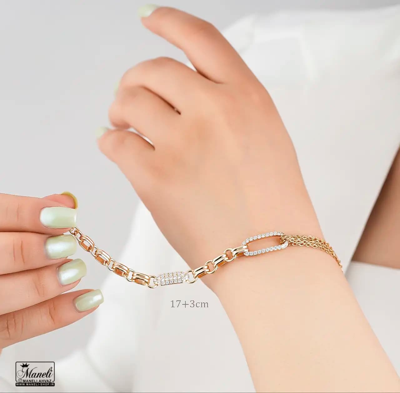 دستبند جدید طرح طلا ژوپینگ اصل: متفاوت و شیک برای استایل شما