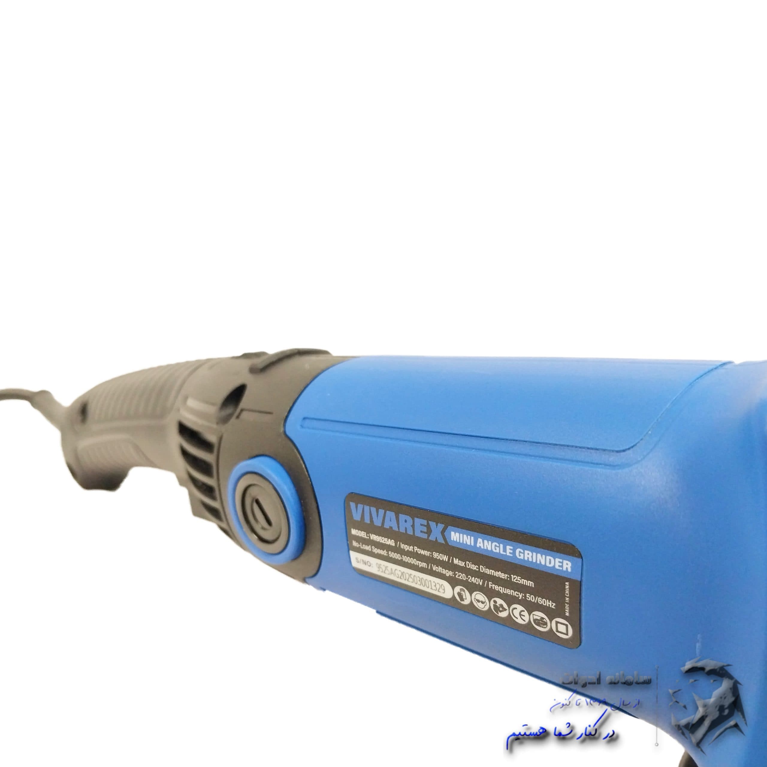 مینی فرز دسته بلند 950 وات ویوارکس 6 حالته مدل GA-5259RV — تصویر ۶