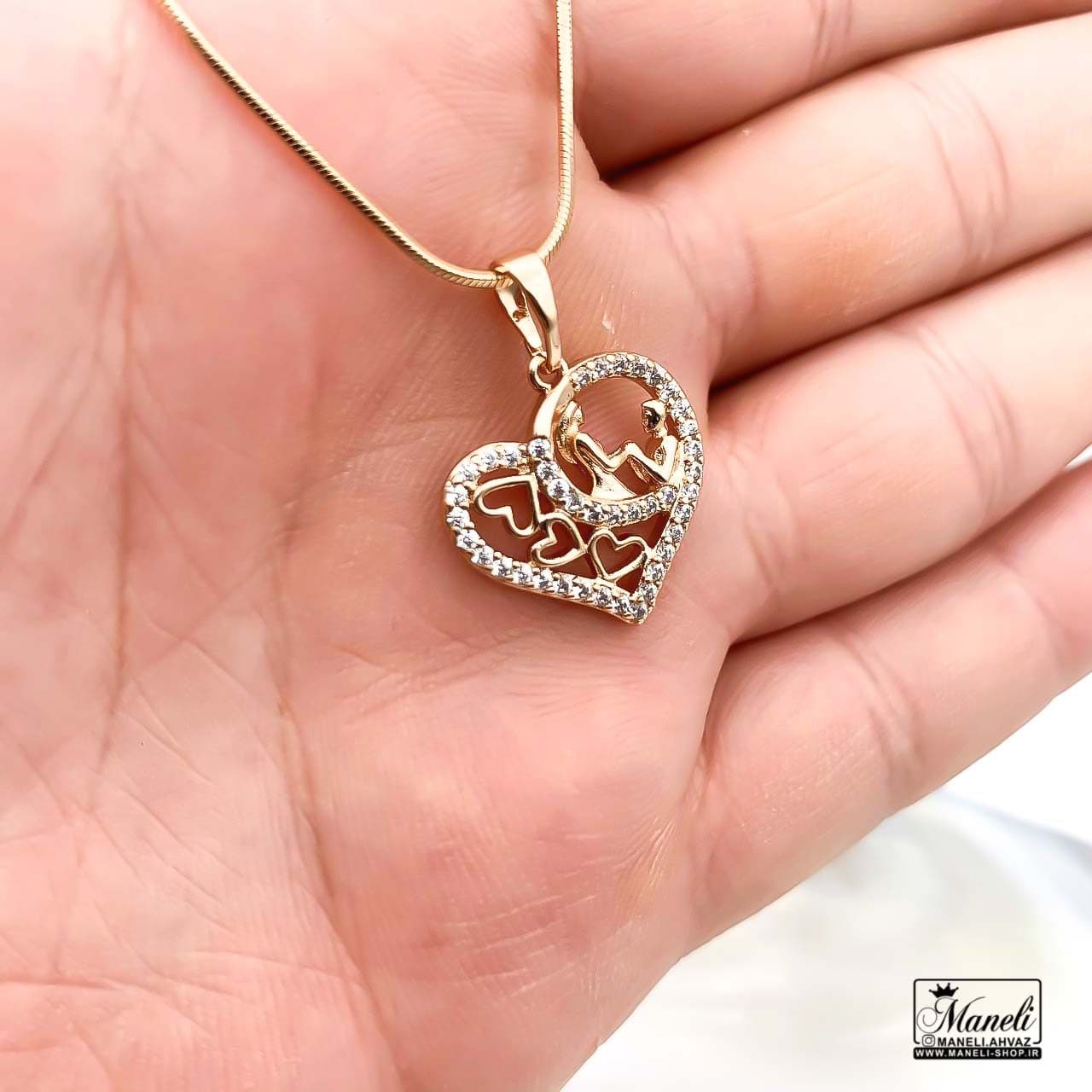 گردنبند عاشقانه ژوپینگ زنانه – خاص و شیک — تصویر ۳
