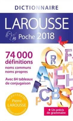 کتاب فرانسه Larousse de poche 2018