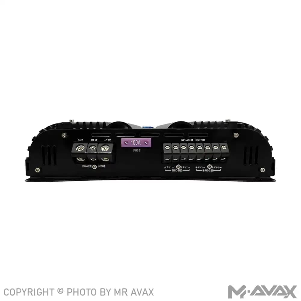 آمپلی فایر 4 کانال ام بی آکوستیک مدل MBA-9800XL2 — تصویر ۳