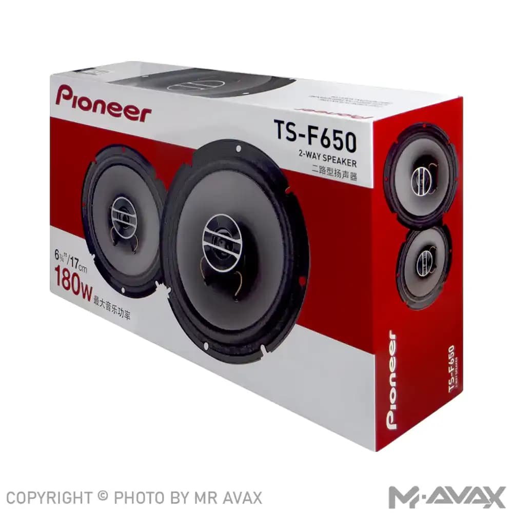 باند گرد 6.75 اینچ پایونیر مدل TS-F650(دو عددی) — تصویر ۴