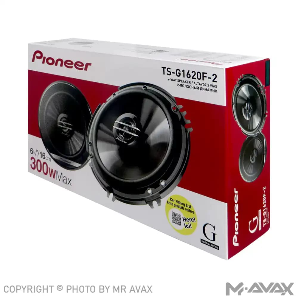 باند گرد 6 اینچ پایونیر مدل TS-G1620F-2(دو عددی) — تصویر ۵