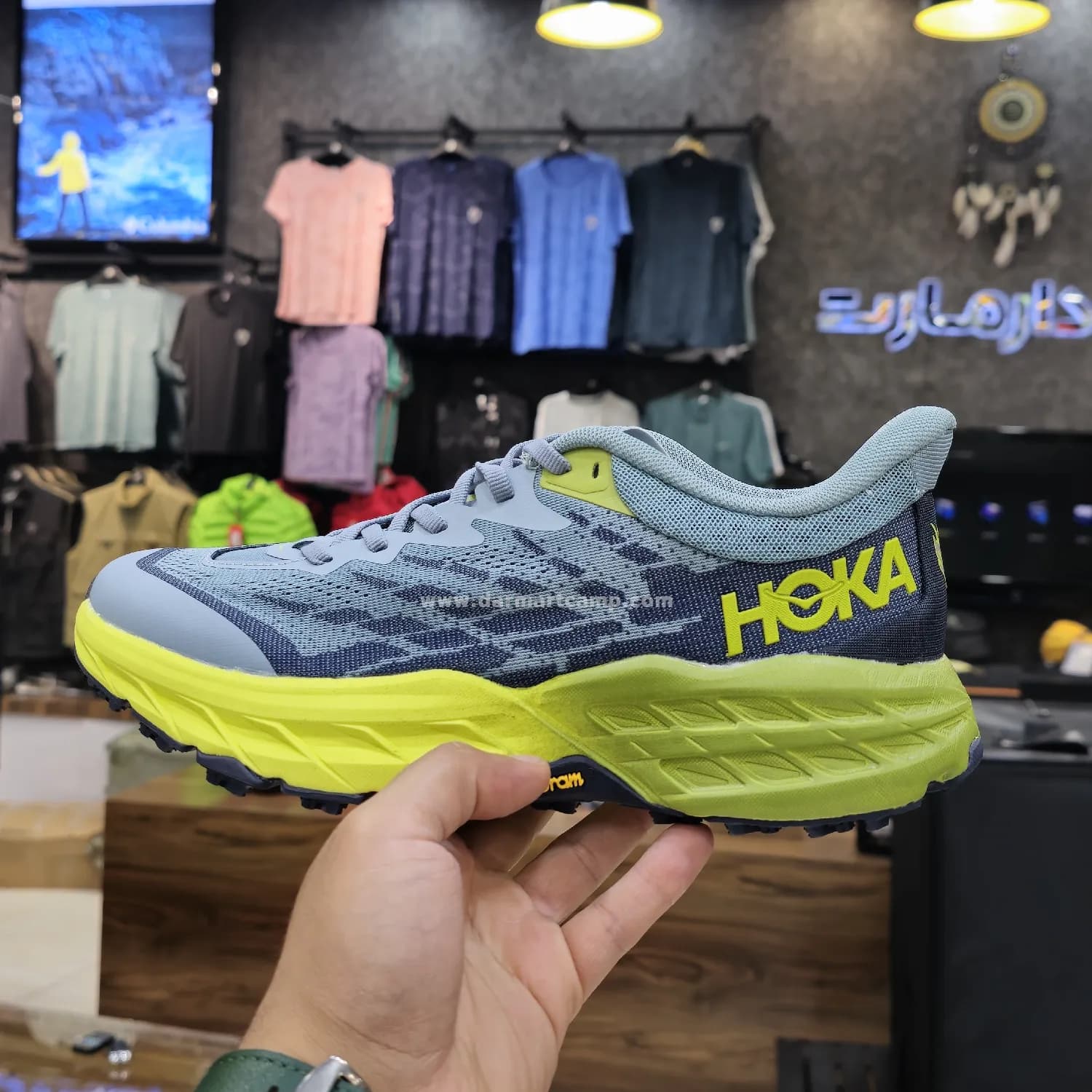 کفش پیاده روی مردانه و زنانه برند هوکا مدل vibram — تصویر ۱۰