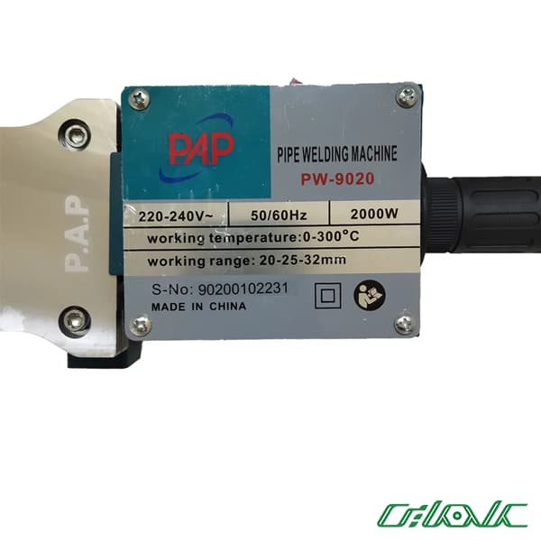 اتو لوله پی ای پی مدل PW 9020 — تصویر ۳