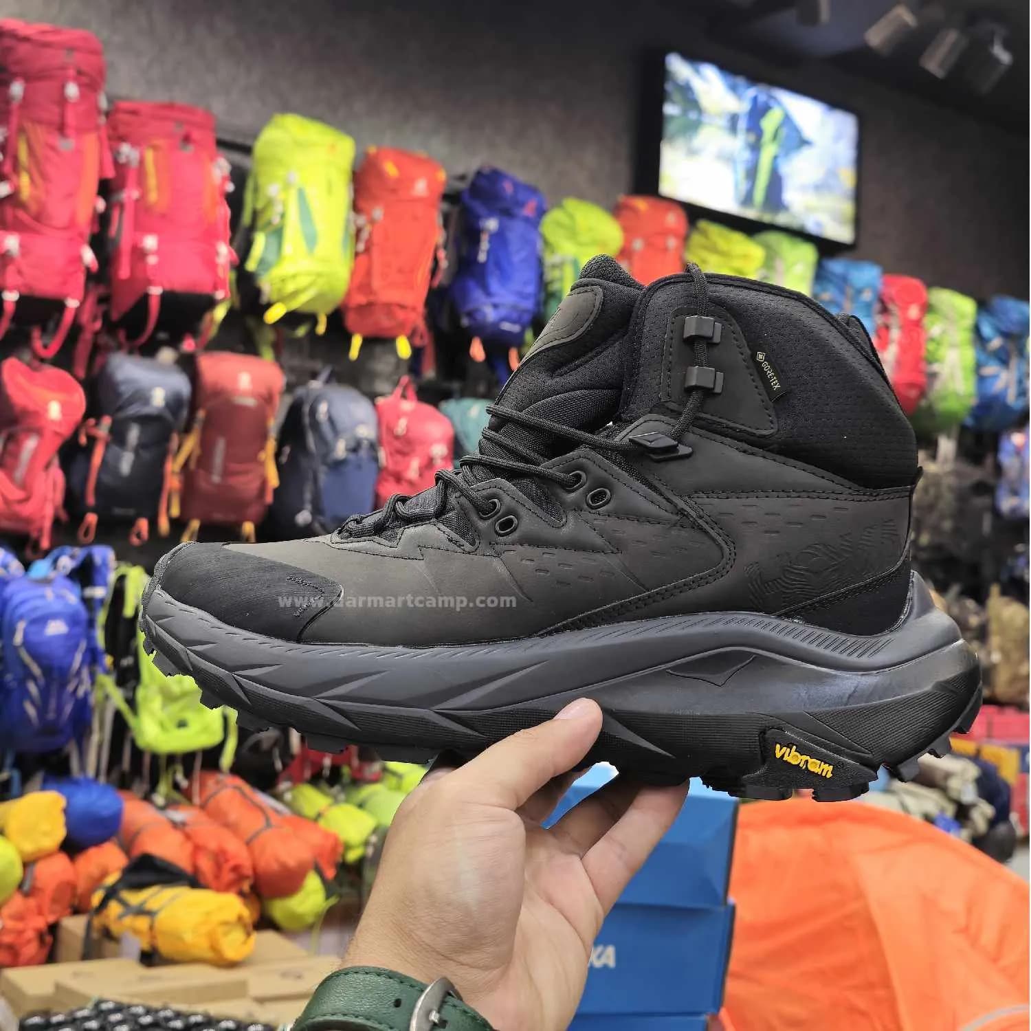 کفش طبیعت‌گردی و کوهنوردی مردانه مدل GORE-TEX زیره ویبرام — تصویر ۵