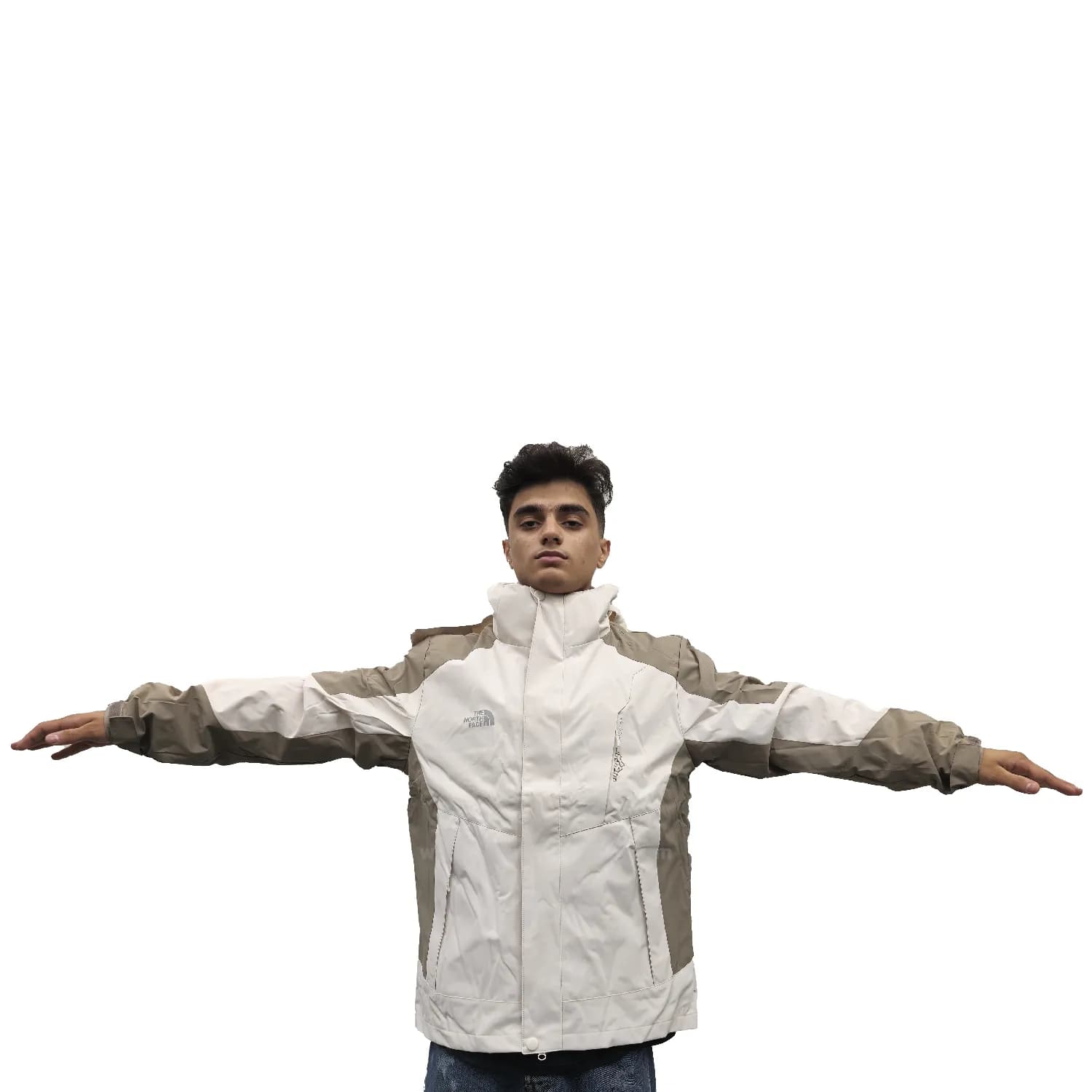 کاپشن گورتکس دوپوش ضد آب نورث فیس مردانه مدل GORE-TEX — تصویر ۲