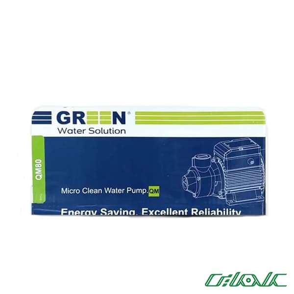 پمپ آب یک اسب محیطی گرین مدل Green qm 80 — تصویر ۳