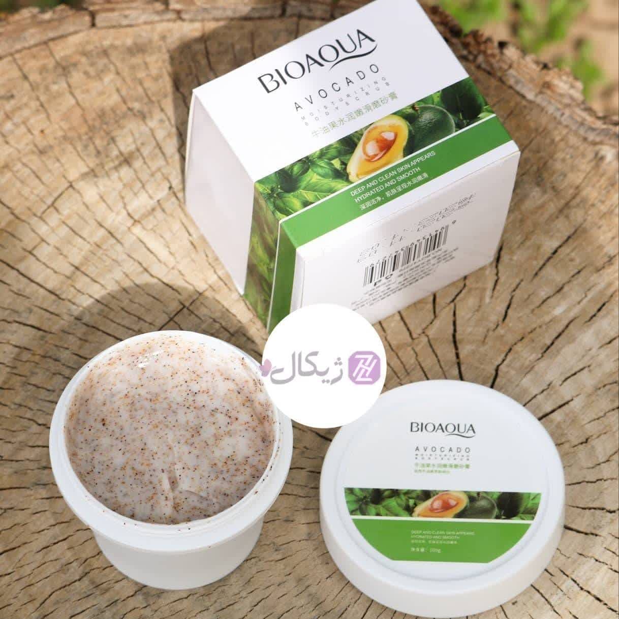 اسکراب روشن کننده آووکادو بیوآکوا حجم 100 گرم — تصویر ۴