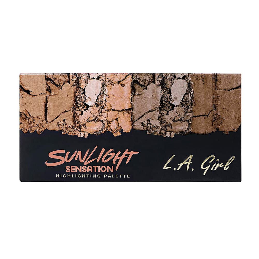 پالت هایلایتر اِل اِی گِرل مدل Sun light — تصویر ۲