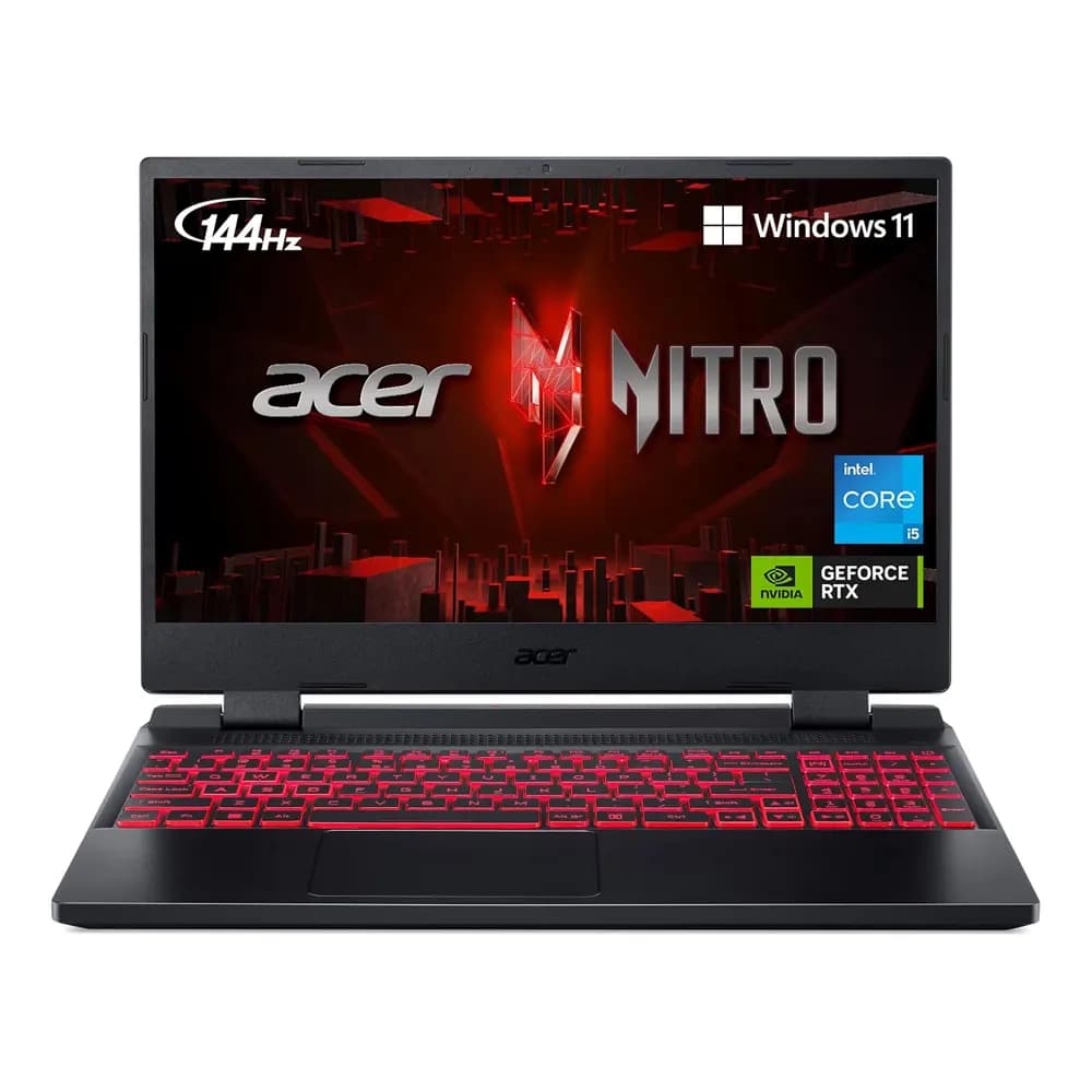 لپ تاپ اچ پی HP Nitro 5 AN515-58 | i5-12450H | 16G | 512G | 8GB RTX 4060 | 15.6”FHD 144Hz-RGB (استوک)