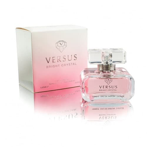 عطر ادکلن ورساچه برایت کریستال صورتی فرگرانس ورد | Versace Bright Crystal (Versus Bright Fragrance World) حجم 100 میل( شرکتی)