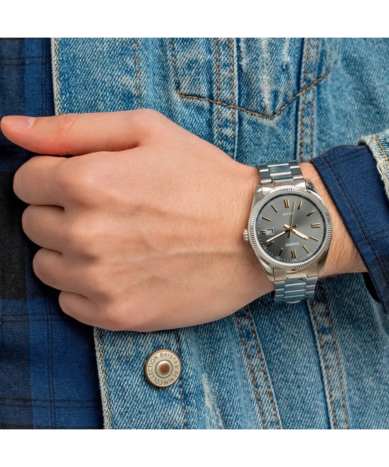 ساعت مچی مردانه کاسیو CASIO مدلMTP-1302D-1A2VDF — تصویر ۵