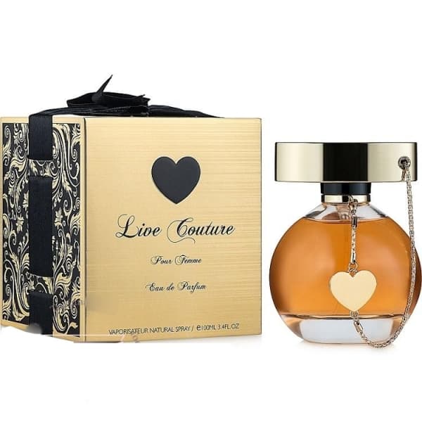 عطر ادکلن لایو کوتور اصلی و اورجینال امارات LIVE COUTURE 100ml