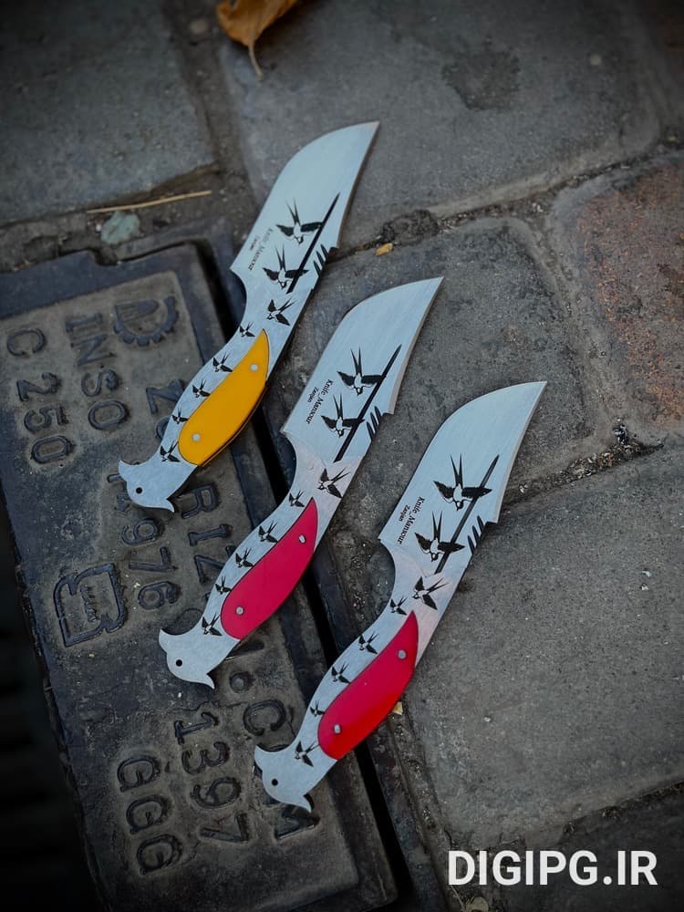 چاقو تیزی پرستو تمام استیل ۱۹سانتی (با غلاف رایگان)